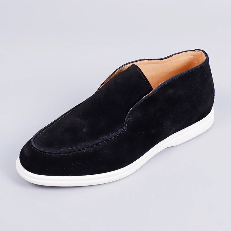 Almeida Couture High Suede Loafers