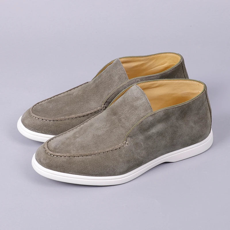 Almeida Couture High Suede Loafers
