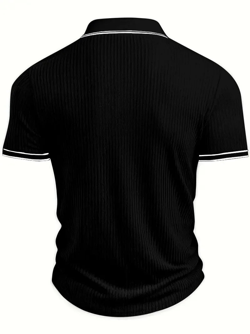 Classic Solid Polo Shirt