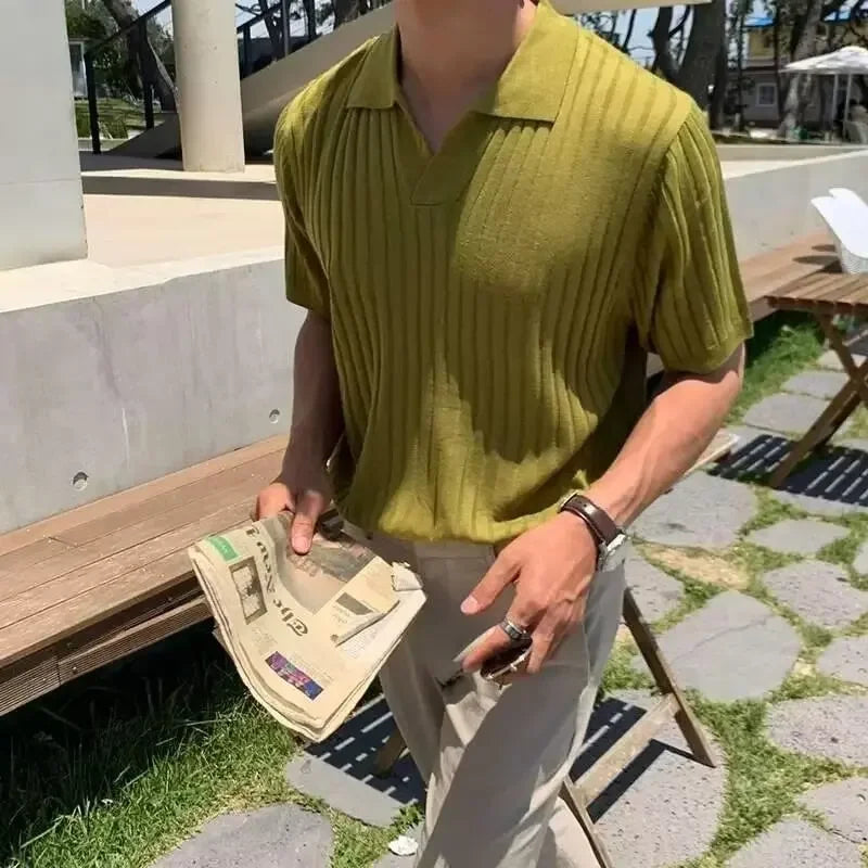 Premium Ribbed Polo