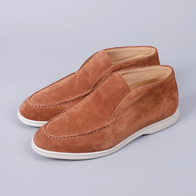 Almeida Couture High Suede Loafers