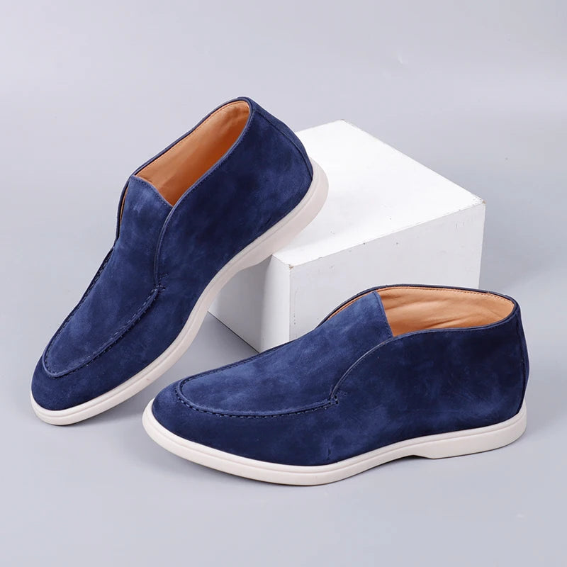 Almeida Couture High Suede Loafers