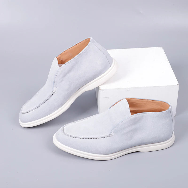 Almeida Couture High Suede Loafers